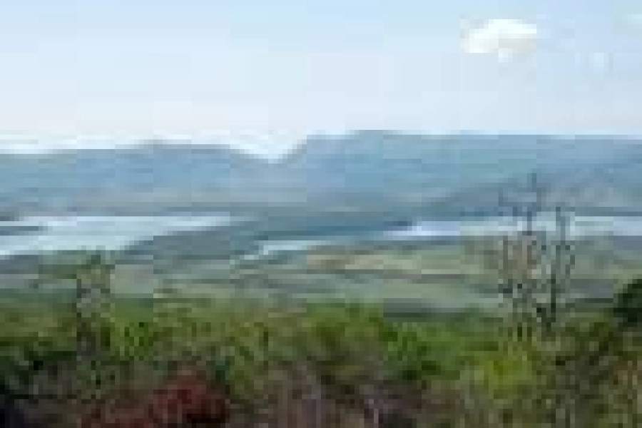 Чернореченское водохранилище 